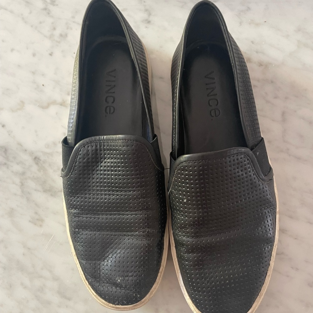 Very worn Vince sneakers